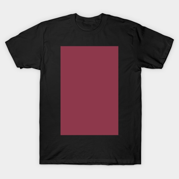 maroon T-Shirt by mcmetz
